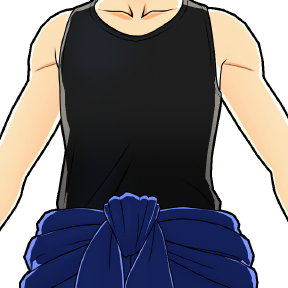 Traje de voluntario de Katsuki Bakugô. — ¡No pienso dejar ni una sola mota de polvo! ¡¿Os queda claro?!