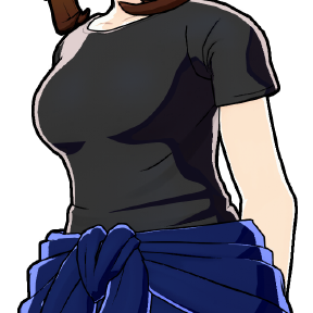 Traje de voluntaria de Ochako Uraraka. — Si limpiamos todos juntos, será mucho más divertido.