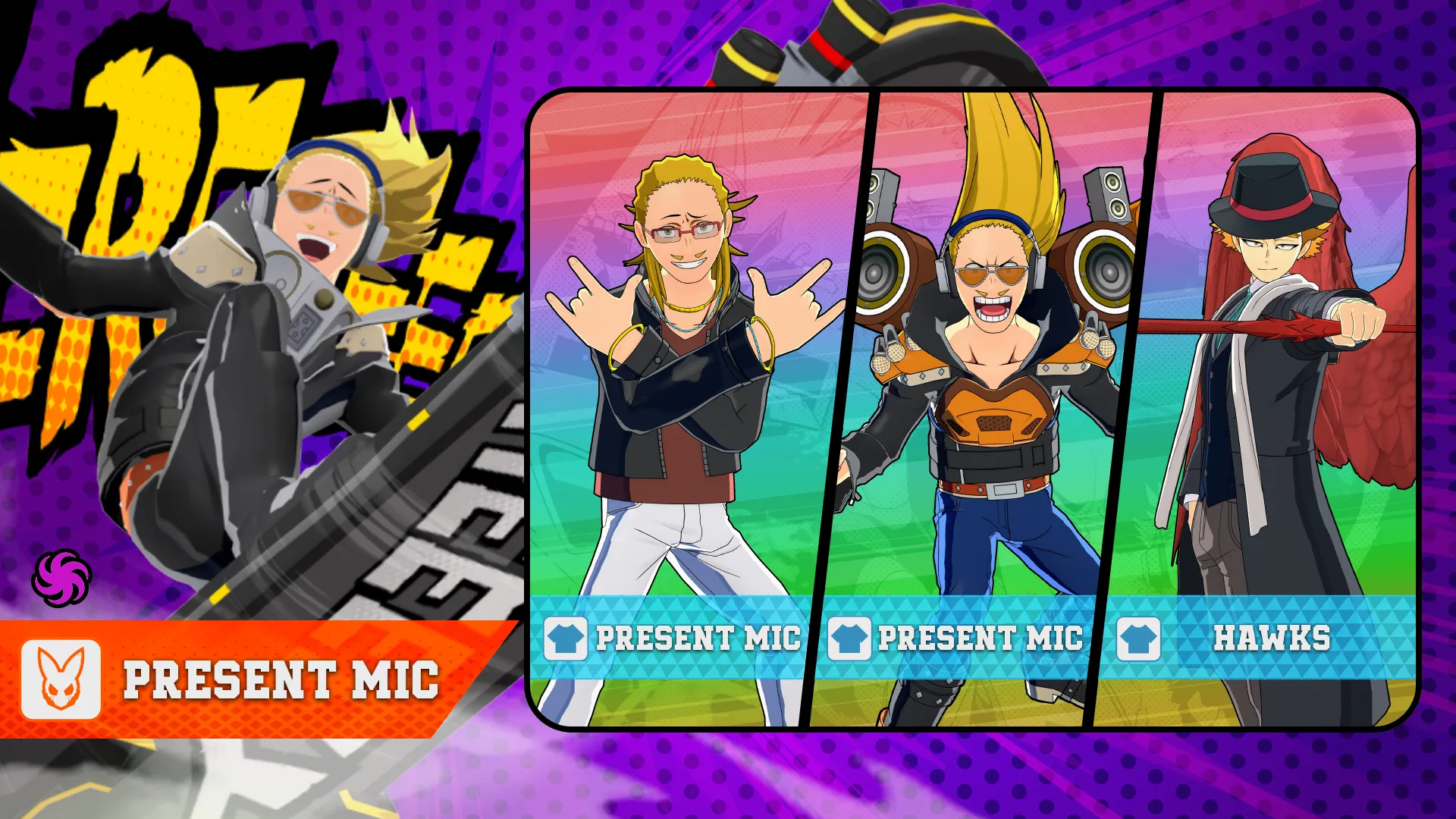 Fortuna de personajes (T17): Present Mic