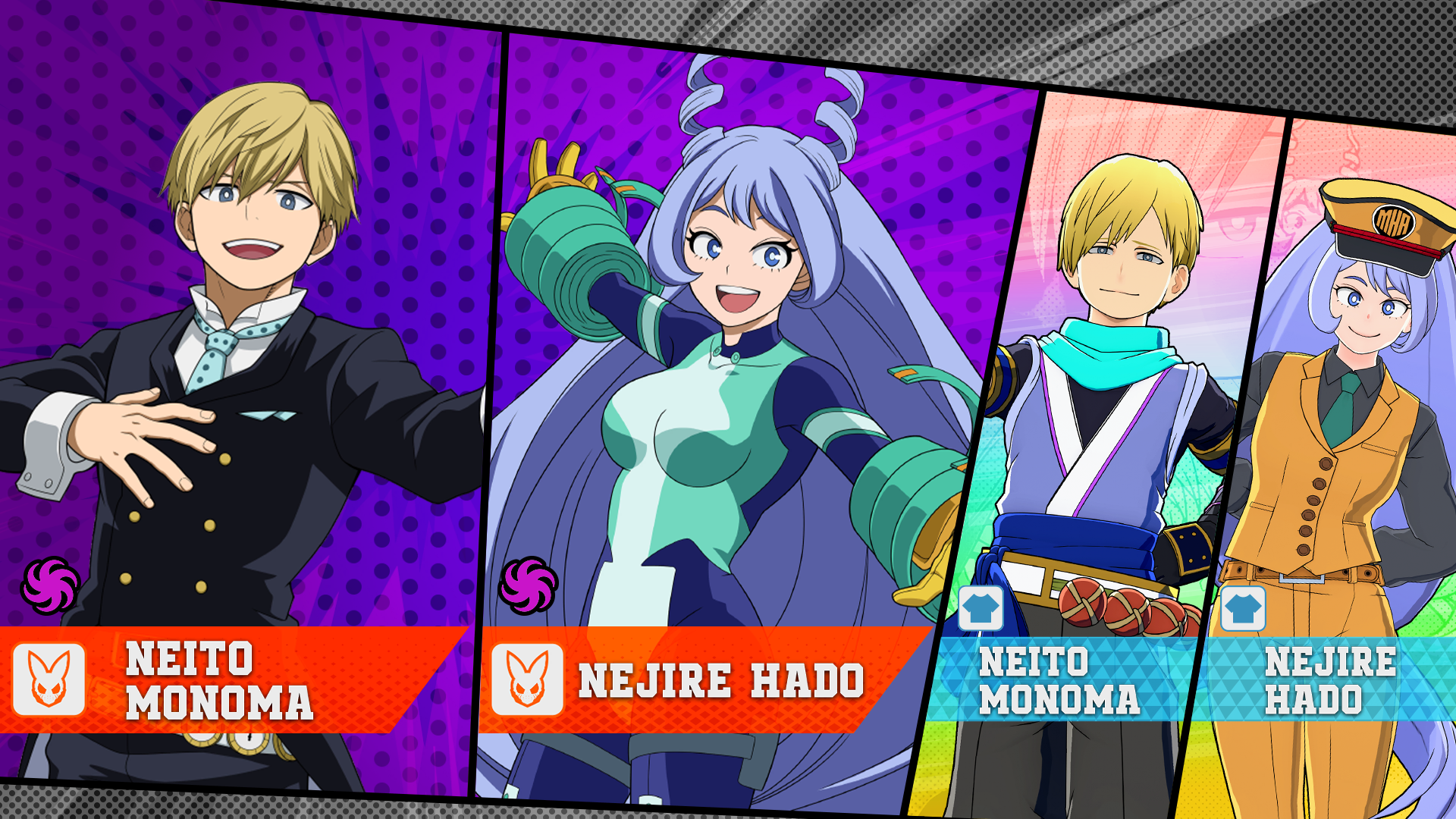¡Llega la fortuna de personajes: Original (T18) - Monoma y Nejire!