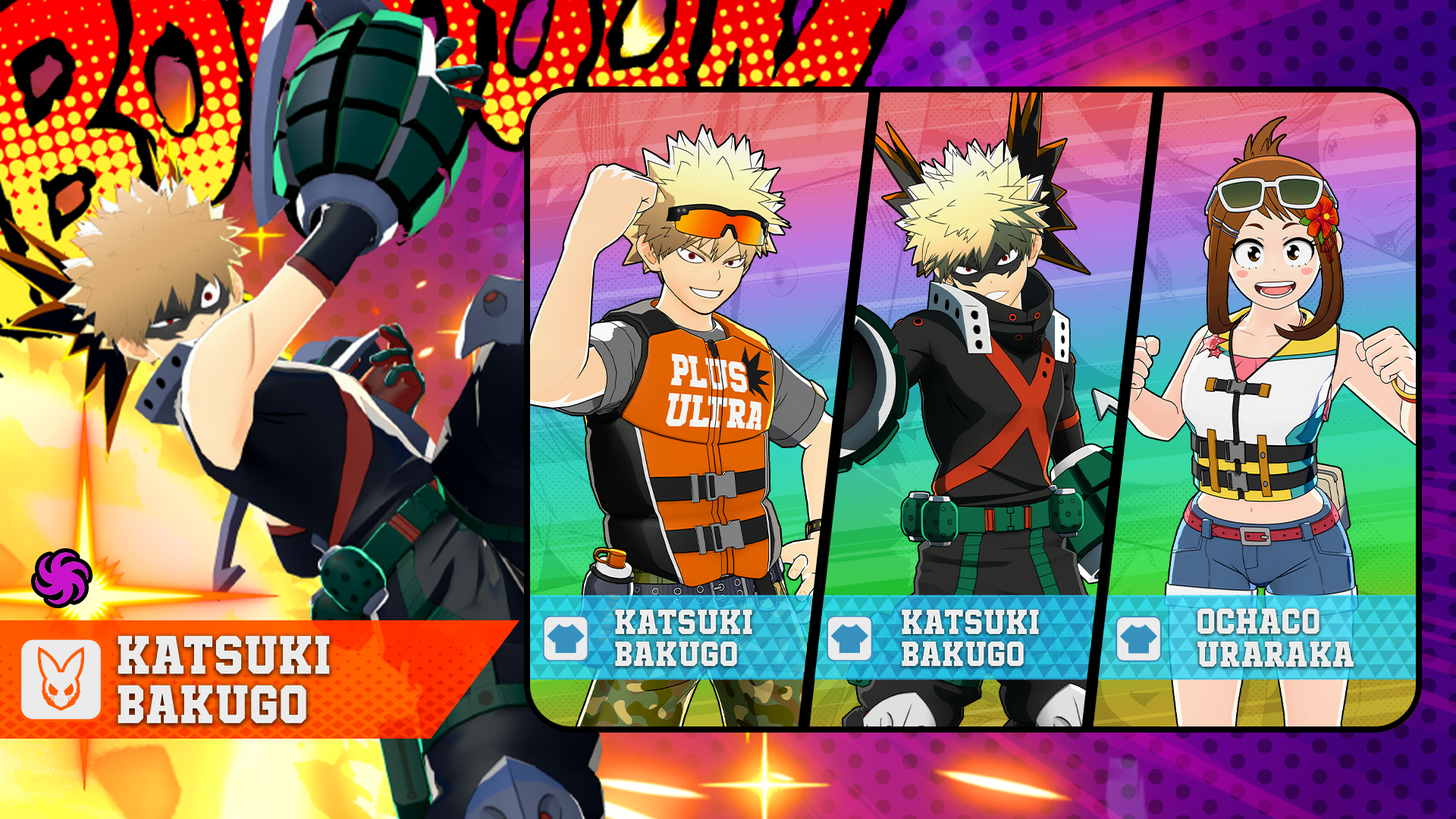 ¡Llega la fortuna de personajes: Alternativa (T18) - Bakugô!