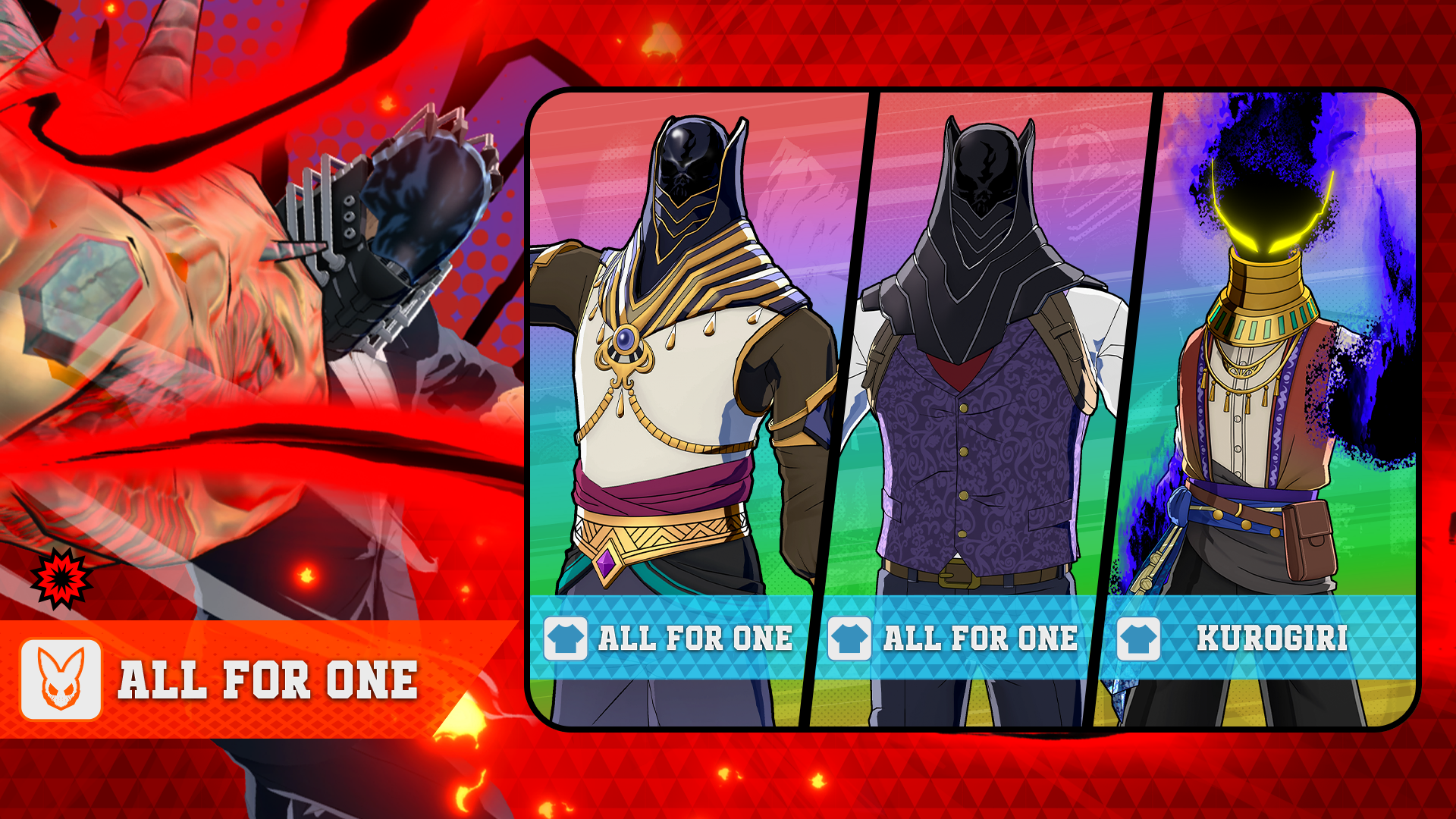 ¡Llega la fortuna de personajes: Alternativa (T18) - All For One!